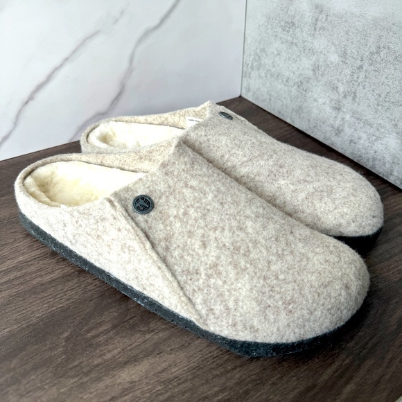 BIRKENSTOCK Zermatt Shearling Wool Slipper - Picture 1 of 5